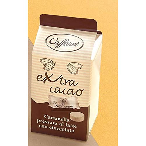 Preisvergleich Produktbild CAFFAREL Mappe mit 100 g Bonbons gepresst EXTRA CACAO