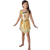  Krause & Sohn Disfraz Infantil Pocahontas Indio Vestir Película Personaje Leyenda Chica Carnaval (S)