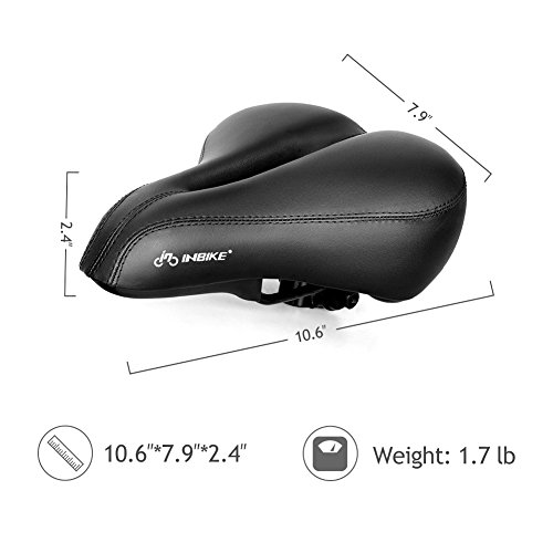 Inbike Fahrradsättel mit Gel Elastomer für Radcity/Mountainbike - 3