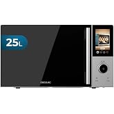 Cecotec Digital Touch Microwave with Grill 25L Convection 2500 Touch. 900W, Grill 1200W, Touch Control, Convection 2200 W, 8