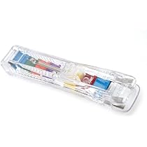 Rapesco RC4025MC Supaclip 40 Clear Dispenser and 25 Refill Clips ...