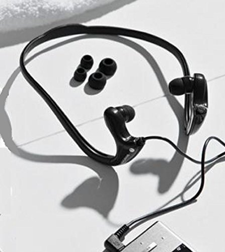 Preisvergleich Produktbild Sportkopfhörer mit 3 Paar Ohrpolstern geschwungene Bügelform