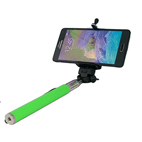Preisvergleich Produktbild Universal Selfie-Stick / Handstativ Grün grün