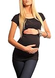 Purpless Maternity Umstands T-Shirt Schwangerschaft Top 5010