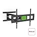 Price comparison product image Hama Ultraslim Size XL Fullmotion Wall Bracket for TV with 2 Arms - Black