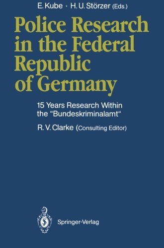 Police Research in the Federal Republic of Germany: 15 Years Research Within the Bundeskriminalamt (1991-01-01)