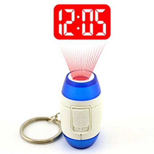 Preisvergleich Produktbild LED tragbare Uhr Projektionswecker