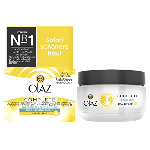 Olaz Complete Tagespflege mit LSF 15 für empfindliche Haut, 50 ml - 7