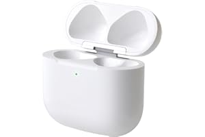 CHILLYFAR Wireless Chargong Case for Air Pods 4 Charging Case Replacement for Air Pod 4th Gen Generation Charger Cases Bluetooth Sync Pairing Button Support Wired Wireless, Without Earbuds