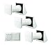 Produktbild Set Lüftungsanlagen Vents Twin Fresh RA-1 50 (mit Steuerung) + Twin Fresh R-1 50 / Kontrollierte Dezentrale Wohnraumlüftung mit Wärmerückgewinnung (SET TwinFresh RA 1-50 + 2 St TwinFresh R 1-50)