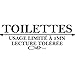 Produktbild Französisch WC Wandaufkleber Verwendung Toilettes Aufkleber Waschraum WC Wandaufkleber Kunst Dekoration 50x20cm