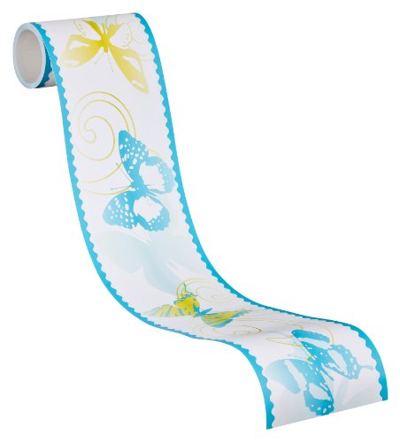 A.S. Creation 901217 selbstklebende Bordüre blau,weiß,grün