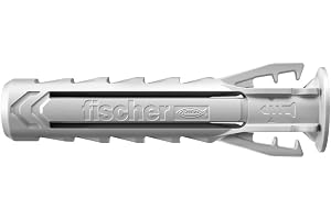 fischer - SX Plus 10 x 50 expansionsnylonplugg med sköld, alla material/blisterförpackning med 10 st