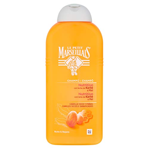Le Petit Marsellais - Champú Nutritivo con leche de Karité y Miel, 300 ml