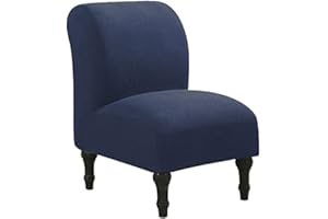 RTSFKFS Cubre Sofá de 1 Plaza Elástica Funda para Sillón sin Brazos, Jacquard Elástica Funda para Silla de Club Funda Reclinable Fundas para Silla Individual Lavable Suave Protector De Muebles ( Color : J )