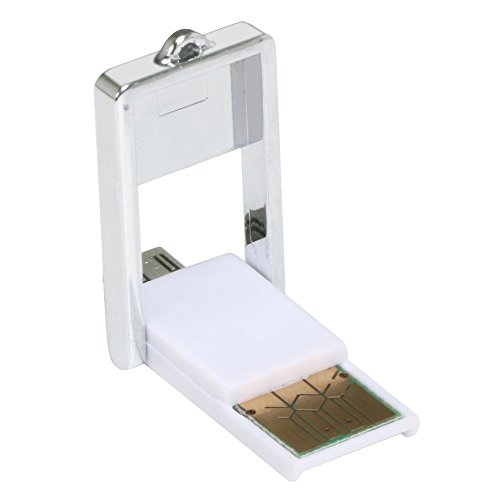 TRIXES Micro-SD-Kartenleser mit USB-Anschluss für PC und Micro USB OTG für Smartphones und Tablets - 3