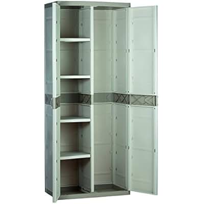 Amazon.es: armario escobero - Armarios / Almacenamiento de exterior: Jardín