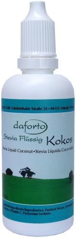 Daforto Stevia Liquid Coconut, 60ml