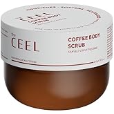 The Ceel Kahve &Ouml;zl&uuml; V&uuml;cut Peelingi 275 g - Arındırıcı & P&uuml;r&uuml;zs&uuml;z G&ouml;r&uuml;n&uuml;m Destekleyici V&uuml;cut Scrub, Greyfurt Yağı ve Epsom Tuz