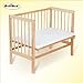 FabiMax Emily Baby Max Nature Foldaway Cot with Mattress