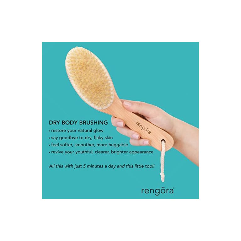 Lymphatic Drainage Massager Body Brush Dry Skin Brush Get
