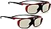 Price comparison product image 2x Hi-SHOCK® RF Pro "Scarlet Heaven" | 3D Glasses for EPSON®, JVC® & SONY® RF 3D Projector 's | compatible with ELPGS03, EB-W16, EH-TW550, EH-TW570, EH-TW5910, EH-TW5100, EH-TW5200, EH-TW5300, EH-TW5350, EH-TW5210 EH-TW6100, EH-TW6600, EH-TW7200, EH-TW8100, EH-TW8200, EH-TW9100, EH-TW9200 | incl. accessories + 3 years warranty [ active shutter | 120 Hz | RF | rechargeable | 32g ]