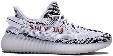 HongYo Mens Womens Fashion Sneakers Breathable 350 Zebra Running Walking Shoes for Athletic Sport Gym Size: Men US10 =EUR 44