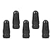 Produktbild WINGONEER 5pcs Fahrrad Presta Felgen Reifen Stiel Luft Ventil Kappen Staubschutz - Schwarz