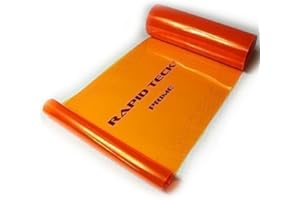 ‎RAPID TECK Rapid Teck 20€/m² Scheinwerfer Tönungs Orange Folie Autofolie Nebelscheinwerfer Auto 1m x 0,3m Tönungsfolie