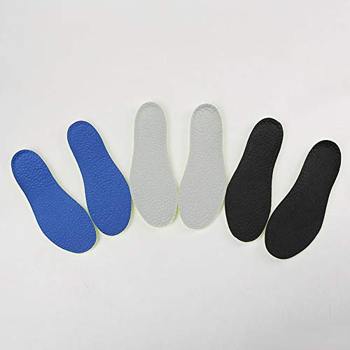 Preisvergleich Produktbild Lucarres Orthopädische Einlegesohlen, Volle Länge, Fersenschmerzen, Plantarfasziitis, Achillessehnenentzündung, Leckerlis, blau, 8 / 9UK(42)