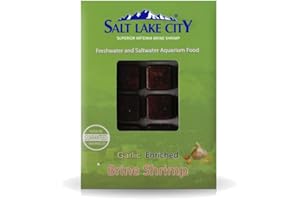 BCUK Frozen Brine Shrimp with Garlic Fish Food x5 Packs