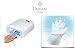 Pack of 100 Anti-UV Protective Gloves for Protection Against UV Anti Ultraviolet Light Nail Modelling CNC Shellac Bluesky by Dermal Vital