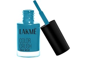 LAKM True Wear Color Crush Glossy Finish Nail Polish, Long Lasting & Vibrant Nail Paint, 27, 6Ml