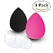 Beauty Blender,Silicon Makeup Sponges,Breett 4pcs Beauty Flawless Makeup Blender Foundation Puff