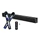 Produktbild Soundbar Mit Wireless Karaoke 60 Watt High Power Wired Und Wireless Home Theater Bluetooth Lautsprecher Sound Bars Für TV/PC / Handy/Tablets Projektor Oder Wireless-Geräte (Schwarz)