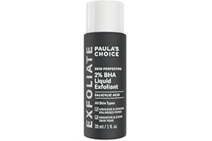 Paula's Choice SKIN PERFECTING 2% BHA Liquid Exfoliant - Face Exfoliating Peel Fights Blackheads & Enlarged Pores - with Sali