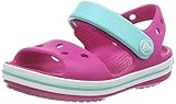 Croslita superior Crocs Crocband Sandal Kids, Sandalias Unisex Niños, Rosa (Candy Pink/Pool), 25/26 EU