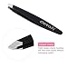 ETEREAUTY Eyebrows Tweezer Slant Stainless Steel Eyebrow Plucking 2 Pieces