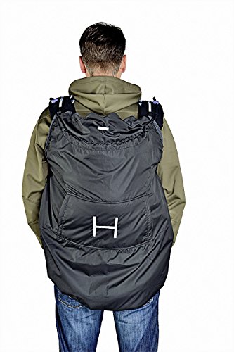 Hoppediz Fc-reg Regenschutz Cover – für Tragehilfen und Tragetücher – von Anfang an - 4