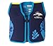 The Original Konfidence Children's Swim Jacket - Navy/Blue/Palm (18 Months-3 Years)