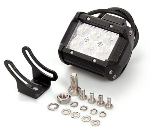 MIRACLE 18W CREE 1800LM LED Offroad Flutlicht Reflektor Scheinwerfer Arbeitslicht SUV, UTV, ATV Arbeitsscheinwerfer Zusatzscheinwerfer 12V 24V Arbeits-Licht-Lampen-Bar (20 Stück) - 2