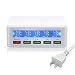 Produktbild LH Multi-Device USB Charging Station 5 Port Tablet Charging Dock QC3.0 Schnellladung LCD-Präzisionsbildschirm Digitalbildschirm 9V2A,White,EU