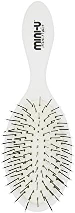 Mini U Styler Hairbrush, White