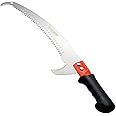 Optifit® Pruning Saw 15.7 Inches Hand Powered Curved-Blade Pruning Saw For Cutting Branches,Trimming,Heavy Duty Manganese Steel For Gardening