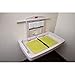 Rubbermaid Commercial PLAT Horizontal Baby Changing Station - Light Platinum