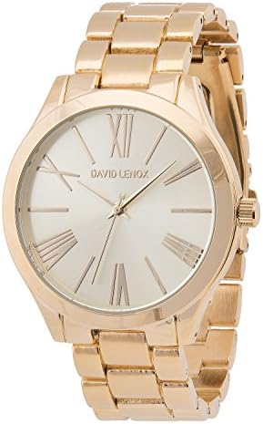 David Lenox gold tone women's watch Michael Kors Runway collection style DL0321