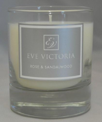 Eve Victoria Rose and Sandalwood Scented Candle (large)