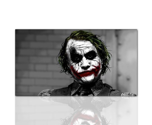 ps-art the Dark Knight Joker 3 Tableau sur toile 100 x 60 cm