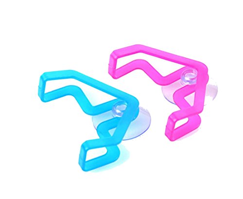 2Stück Schwammhalter Saugnapf-Halter Sink Tools Gadget Decor