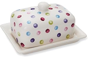 Cooksmart Spotty Dotty Butter Dish